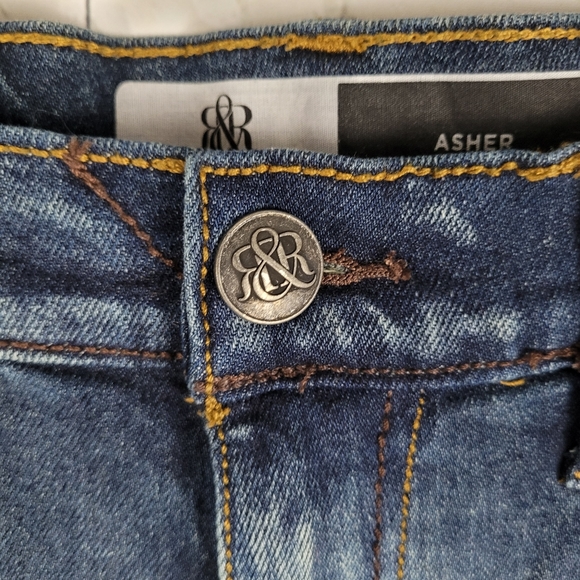 ROCK & REPUBLIC | Asher denim jean shorts jorts - Picture 2 of 6
